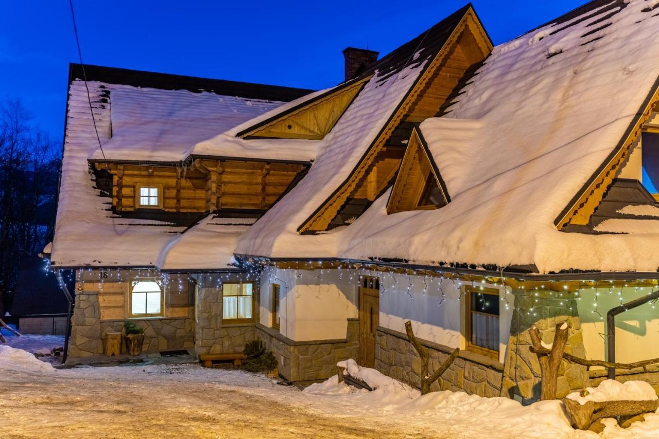 זקופאנה Apartamenty Willa Olsza Wood House & Mountain View & Sauna מראה חיצוני תמונה