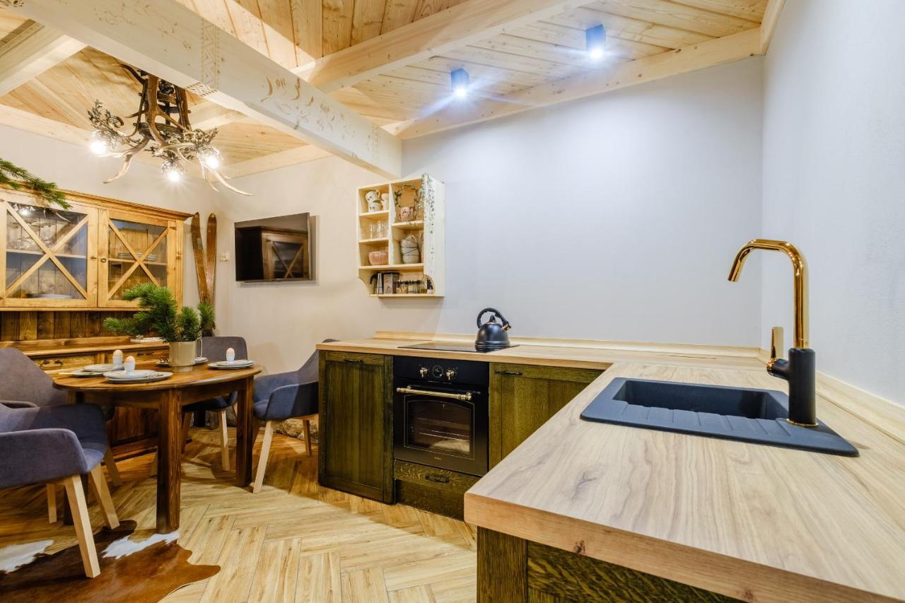 זקופאנה Apartamenty Willa Olsza Wood House & Mountain View & Sauna מראה חיצוני תמונה