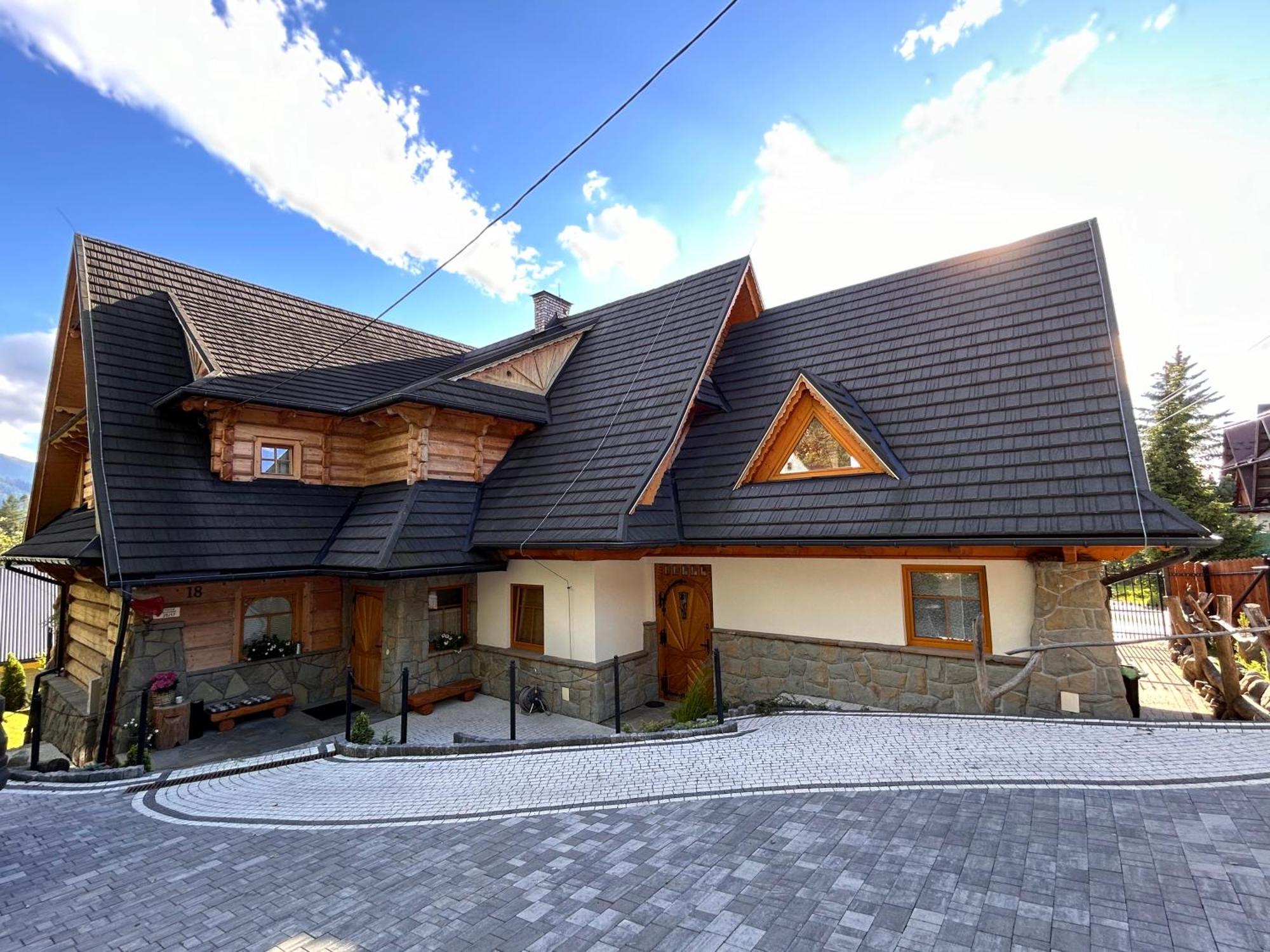 זקופאנה Apartamenty Willa Olsza Wood House & Mountain View & Sauna מראה חיצוני תמונה