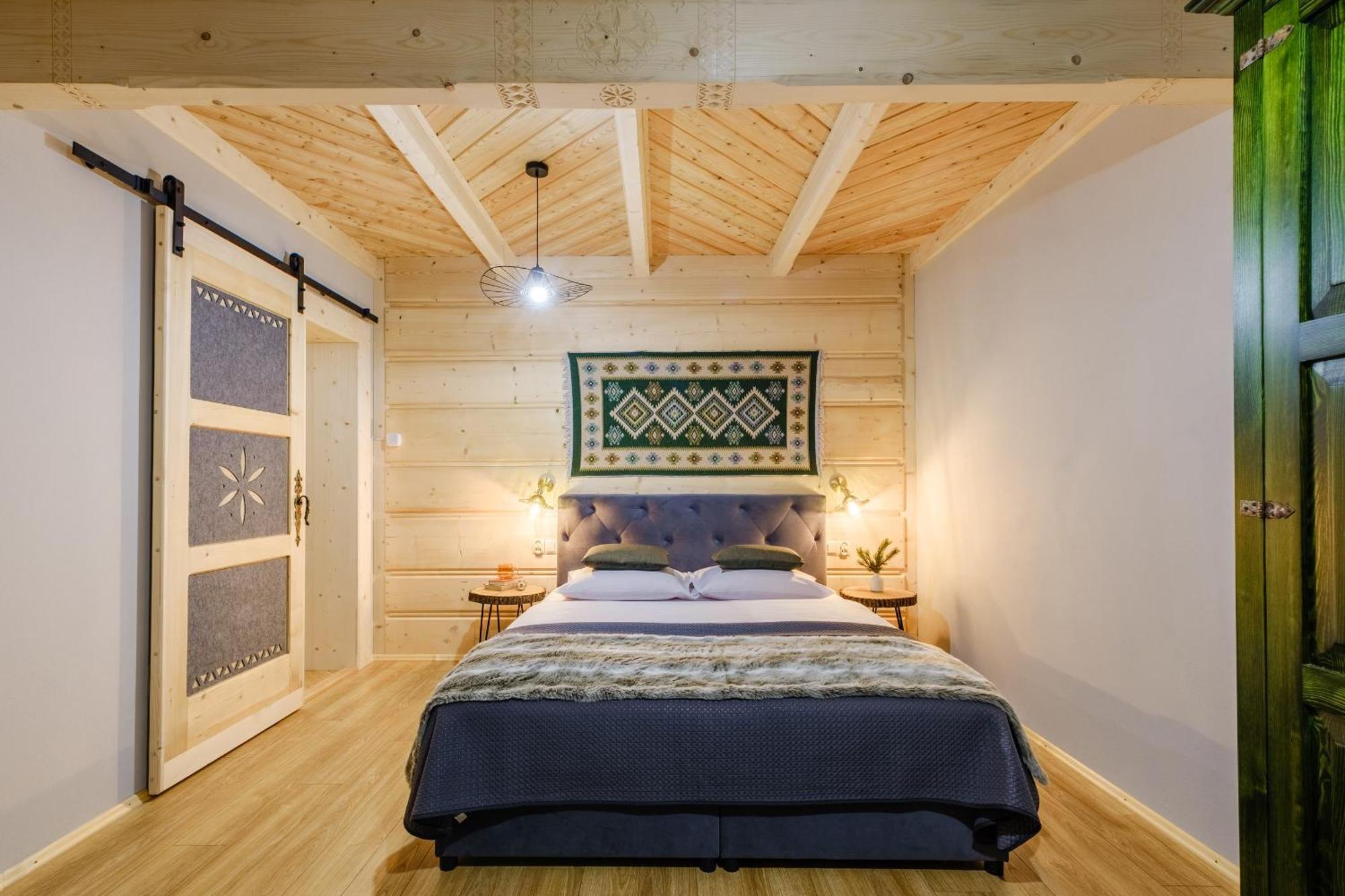 זקופאנה Apartamenty Willa Olsza Wood House & Mountain View & Sauna מראה חיצוני תמונה