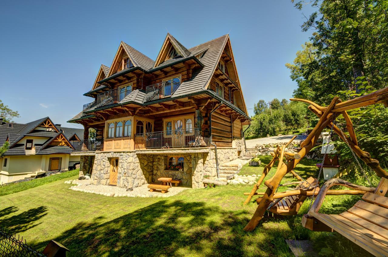 זקופאנה Apartamenty Willa Olsza Wood House & Mountain View & Sauna מראה חיצוני תמונה