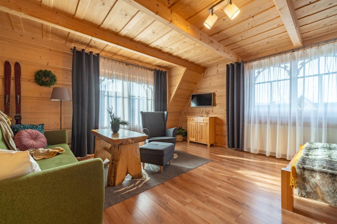 זקופאנה Apartamenty Willa Olsza Wood House & Mountain View & Sauna מראה חיצוני תמונה