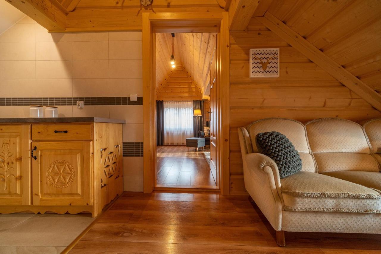 זקופאנה Apartamenty Willa Olsza Wood House & Mountain View & Sauna מראה חיצוני תמונה